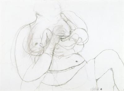 <p><em>Wendy and Arkie as a Baby </em></p><p>(also titled<em> Two Day Old Daughter</em>)</p><p></p>