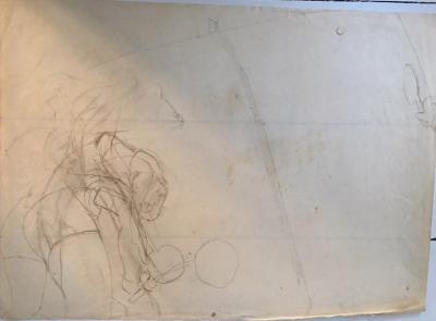 <p><em>Study for Ping-Pong Match</em> </p>