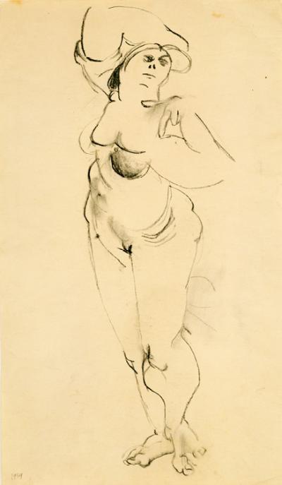 <p>(Standing Nude)</p>