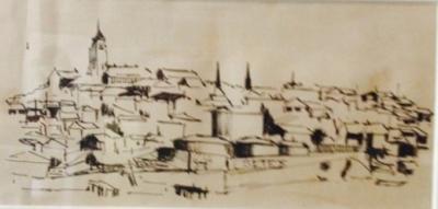 <p>(From the Ferry – Balmain from across the Lane Cove River)</p>