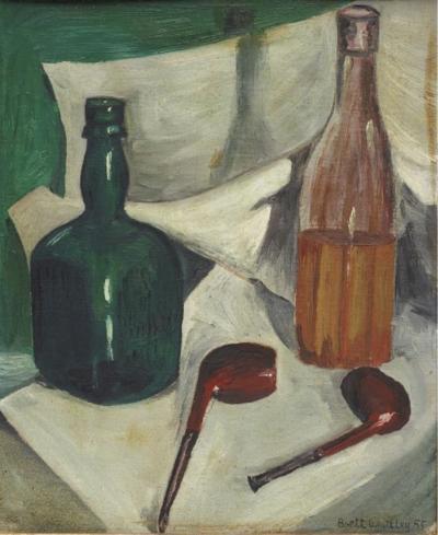 <p><em>The Green Bottle</em></p>