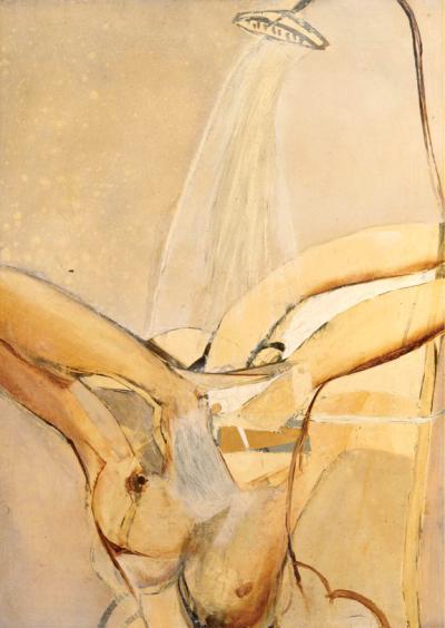 <p><em>Wendy under the Shower, London </em></p>