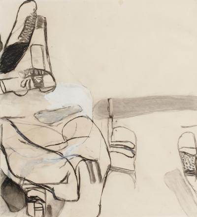 <p><em> </em>(Untitled Bathroom Drawing)<em> </em>[Pembridge Crescent, London]</p>