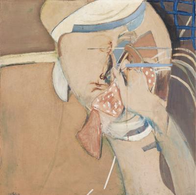 <p><em>Woman Washing her Face </em></p>