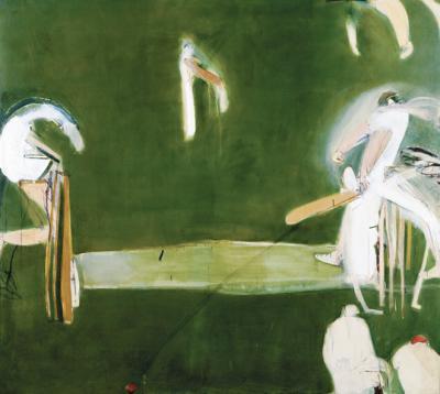 <p><em>The Cricket Match </em></p>