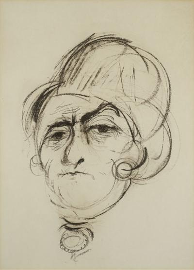 <p><em>Head of an Old Woman </em></p>