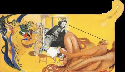 <p><em> Paul Gauguin on the Eve of his Attempted Suicide, Tahiti</em></p><p>(also titled <em>Gauguin</em>)</p>