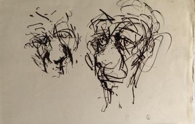 <p>Sketches after <em>‘The Soup Kitchen’ 1958 </em></p>