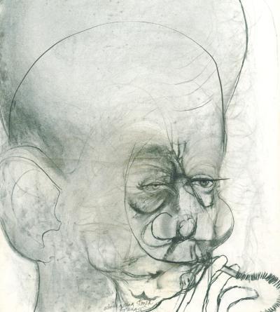 <p><em>Achmid Getting Stoned, Tangier </em></p>