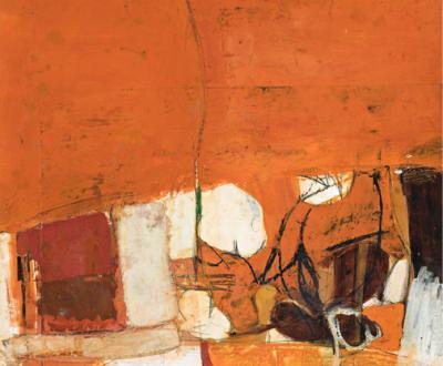 <p>(Untitled Red Painting)</p>