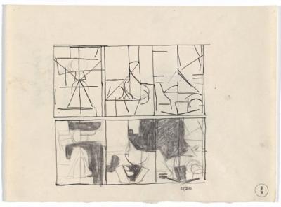 <p><em>Preparatory Drawing for 'Summer at Sigean'</em> (1962)</p><p>verso: (Sketch of a Face)</p>