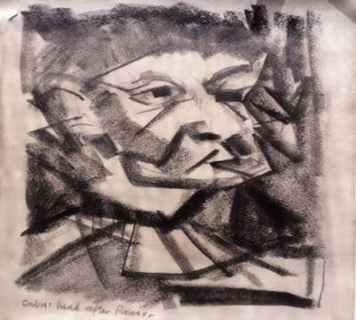 <p><em>Cubist Head after Picasso </em></p>