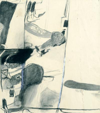 <p>Study for<em> 'Summer at Sigean' </em></p>