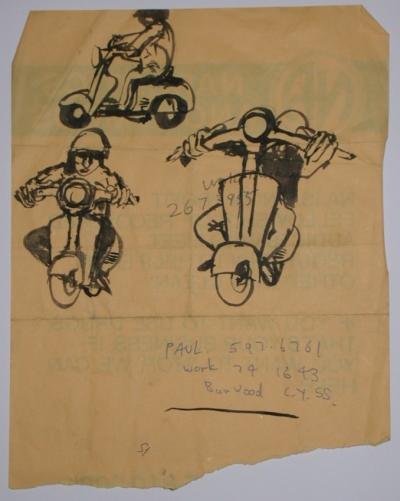 <p>(Vespa Riders in Italy)</p>