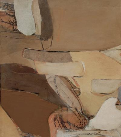 <p><em>Untitled 'Warm' Painting </em></p>