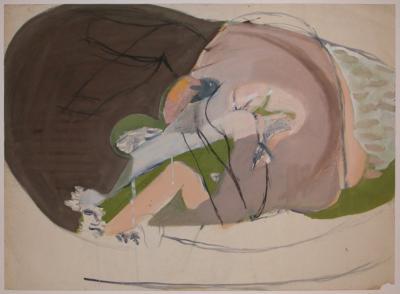 <p>(Abstracted Figure in Bath)</p>