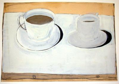<p>(Still Life with Two Cups of Coffee)</p>
