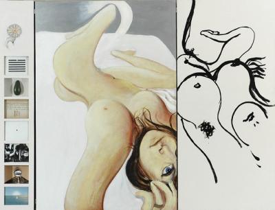 <p><em>“Her”</em> 1967</p><p>(photographs of Wendy) [detail]</p>