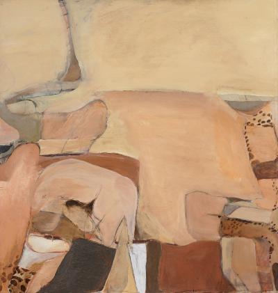 <p><em>Untitled Cream Painting </em></p>