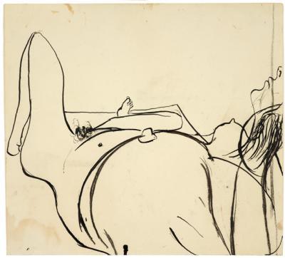 <p>(Reclining Nude)</p>