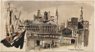 <p><em>The City from Darling Harbour</em></p>