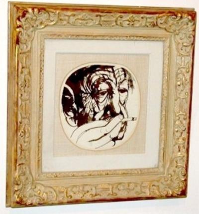 <p><em>‘Wystan’: Portrait of W. H. Auden, Stephen Spender’s Cocktail Party, The Albany, London</em></p>