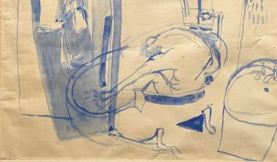 <p><em>Bathroom Drawing</em> (Pembridge Crescent)</p>