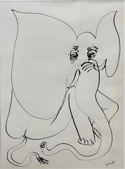 <p>(Elephant)</p>