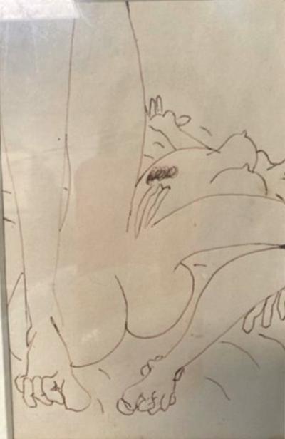 <p>(Erotic Nude Drawing)</p>